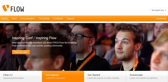 TYPO3 Flow - php frameworks